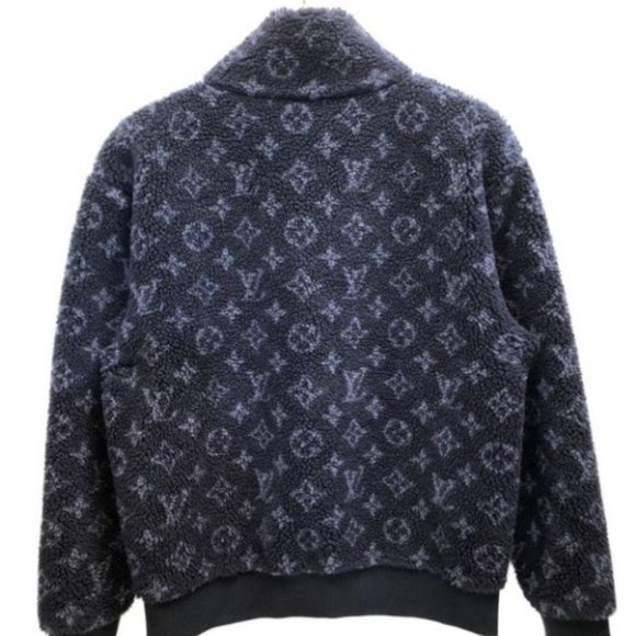 Louis Vuitton fleece Monogrammed Coat - Picture 4 of 6